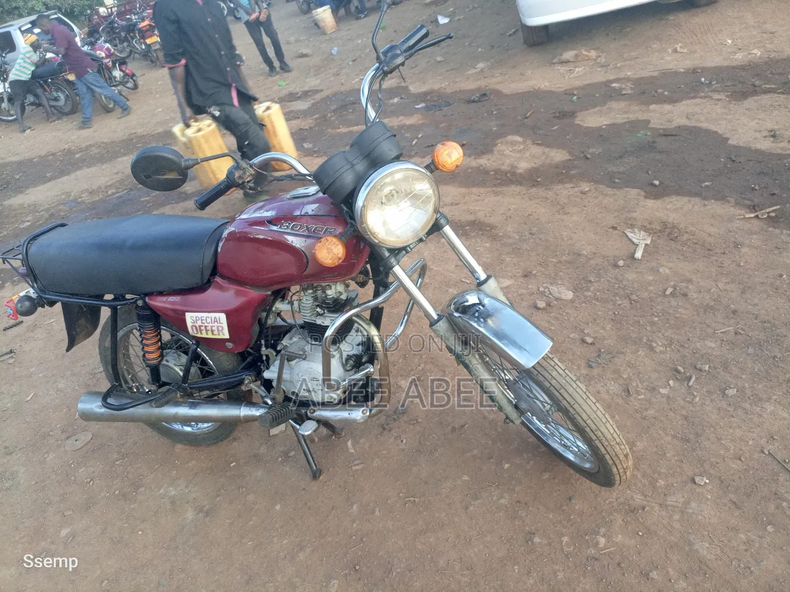 Bajaj Boxer 100 2021 Red