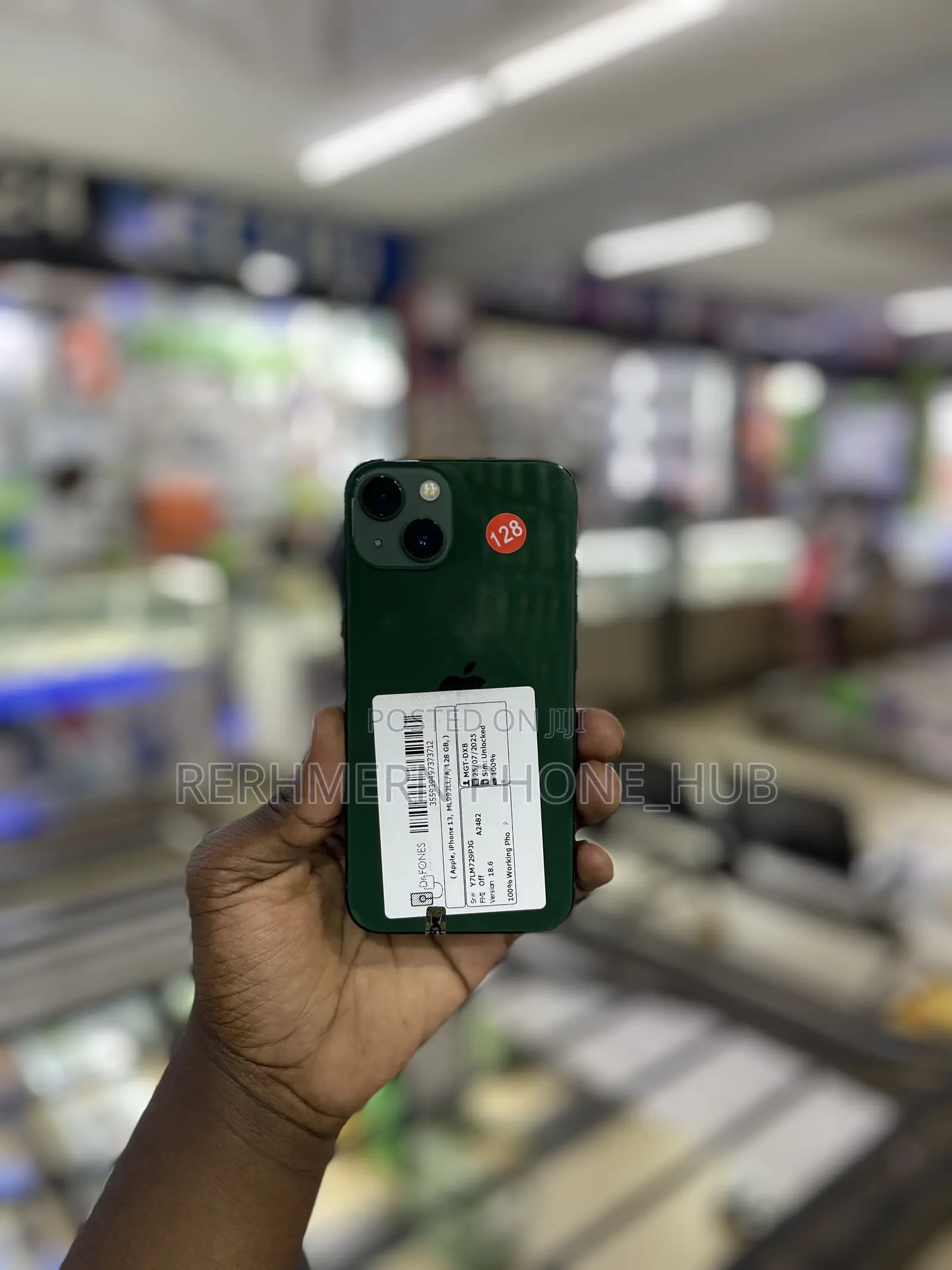 New Apple iPhone 13 128 GB Green