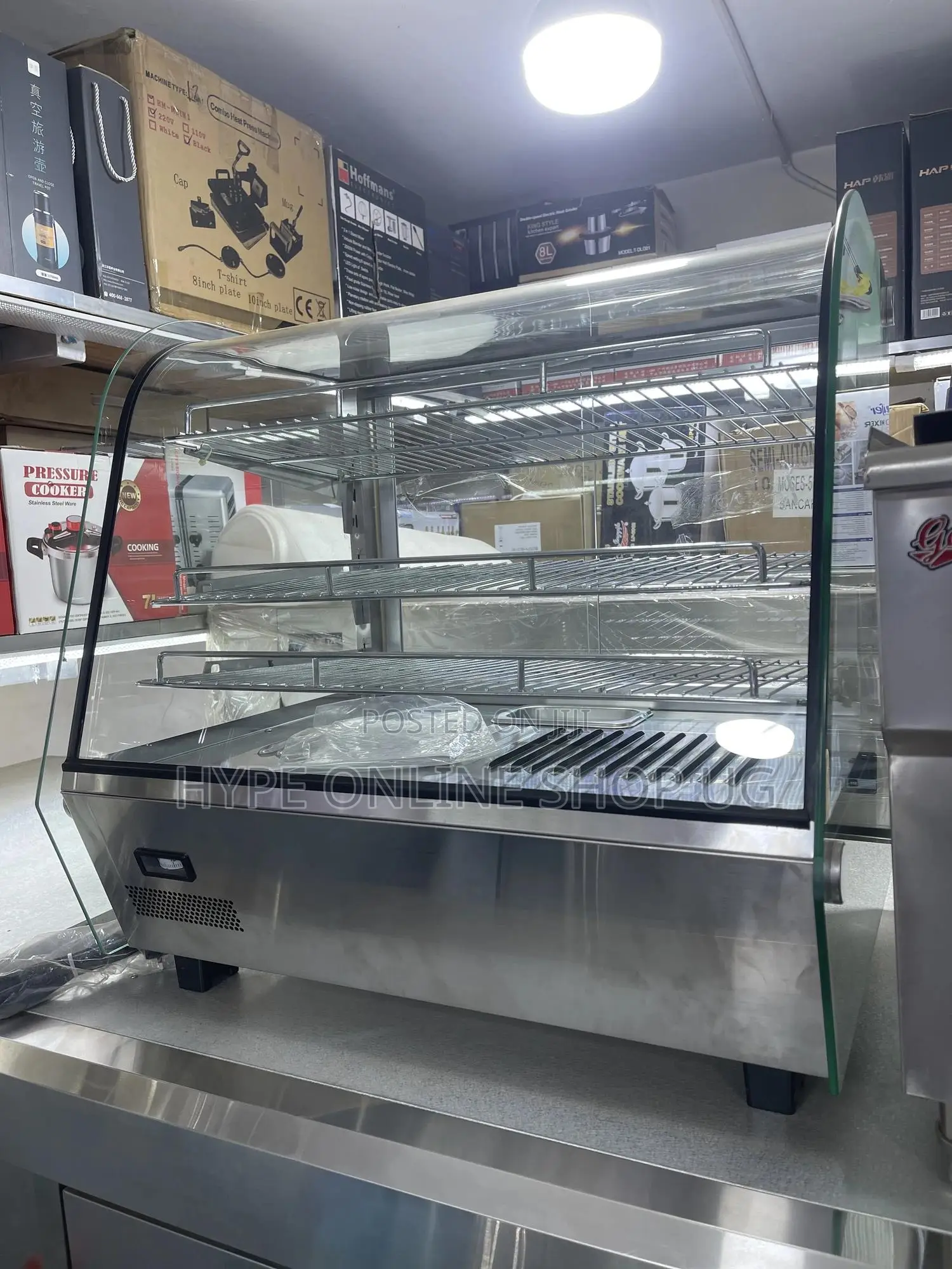 Commercial Stainless Electric Display Warmer