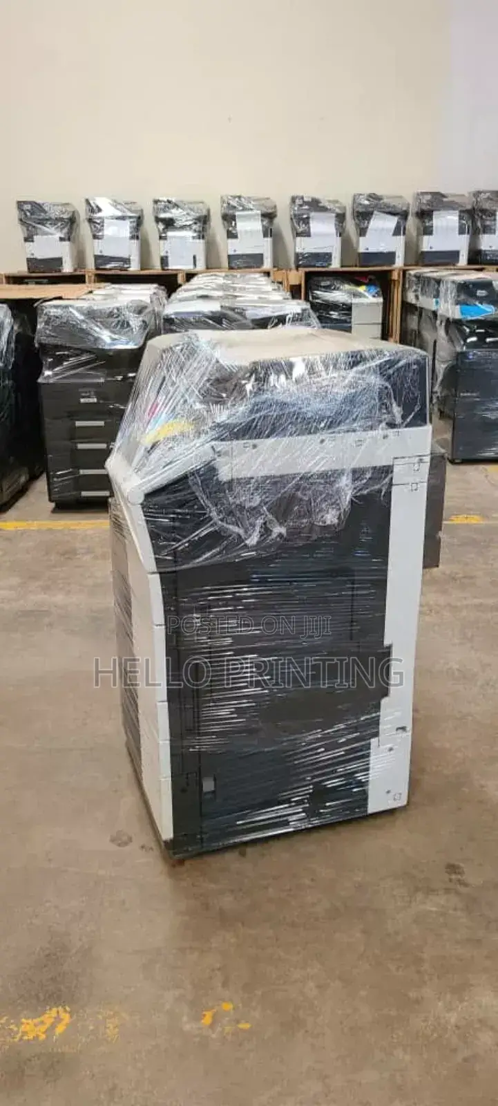 Efficient Secure Printing - Bizhub C458.