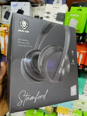 Wireless Bluetooth Headphone/ Green Lion Headphones