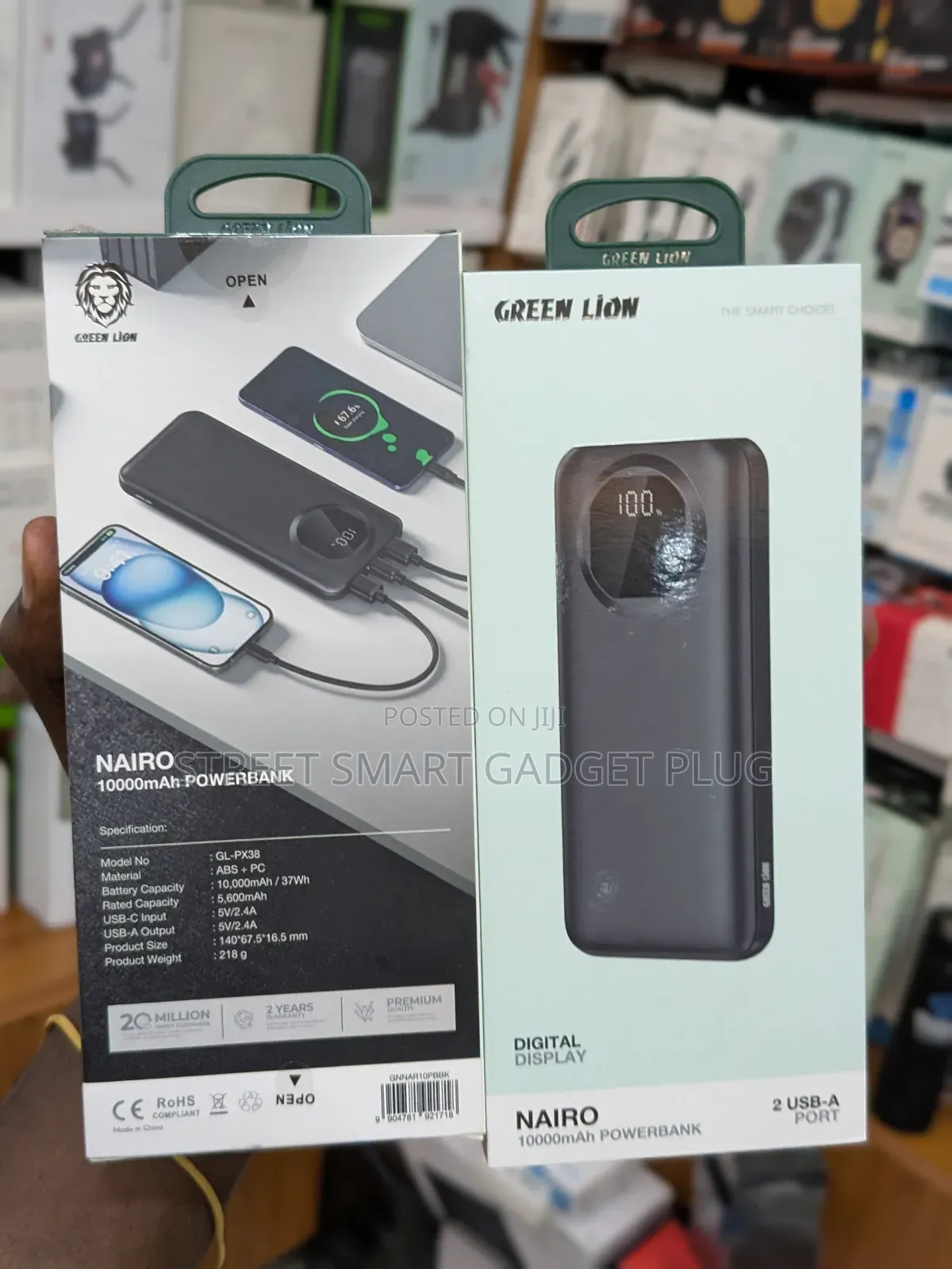 Green Lion Nairo Power Bank 10.000mah