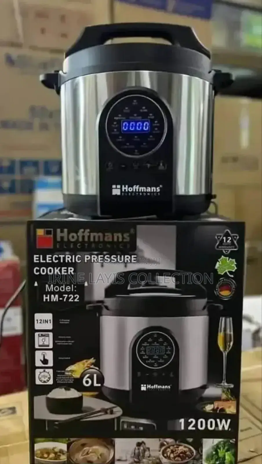 6ltr Electric Pressure Cooker