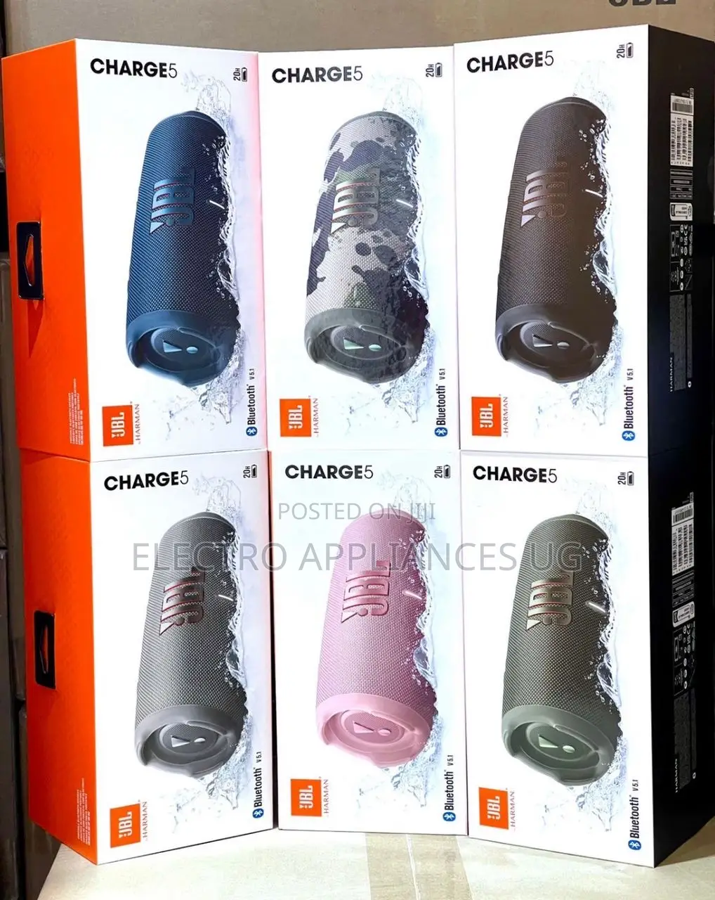 JBL Charge 5 Portable Bluetooth Speakers