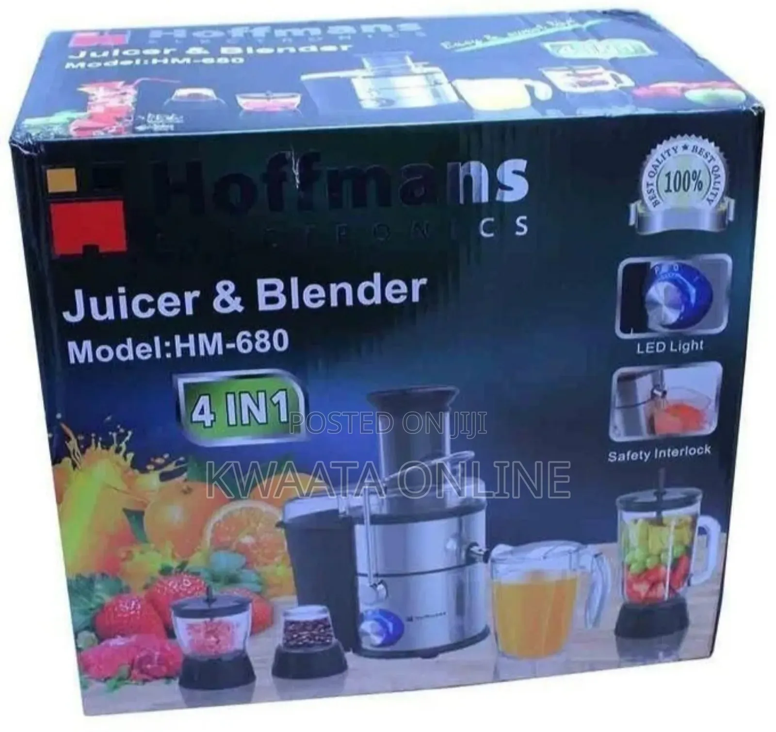 Hoffmans Juicer Blender Model Hm-680