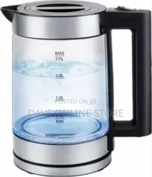 Jamaky Double Electric Kettle With Teapot, 1800w, 0.8l - 2l,