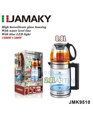 Jamaky Italy Electric Double Kettle 2l -