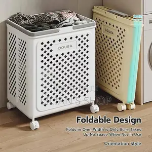 Foldable Plastic Laundry Basket
