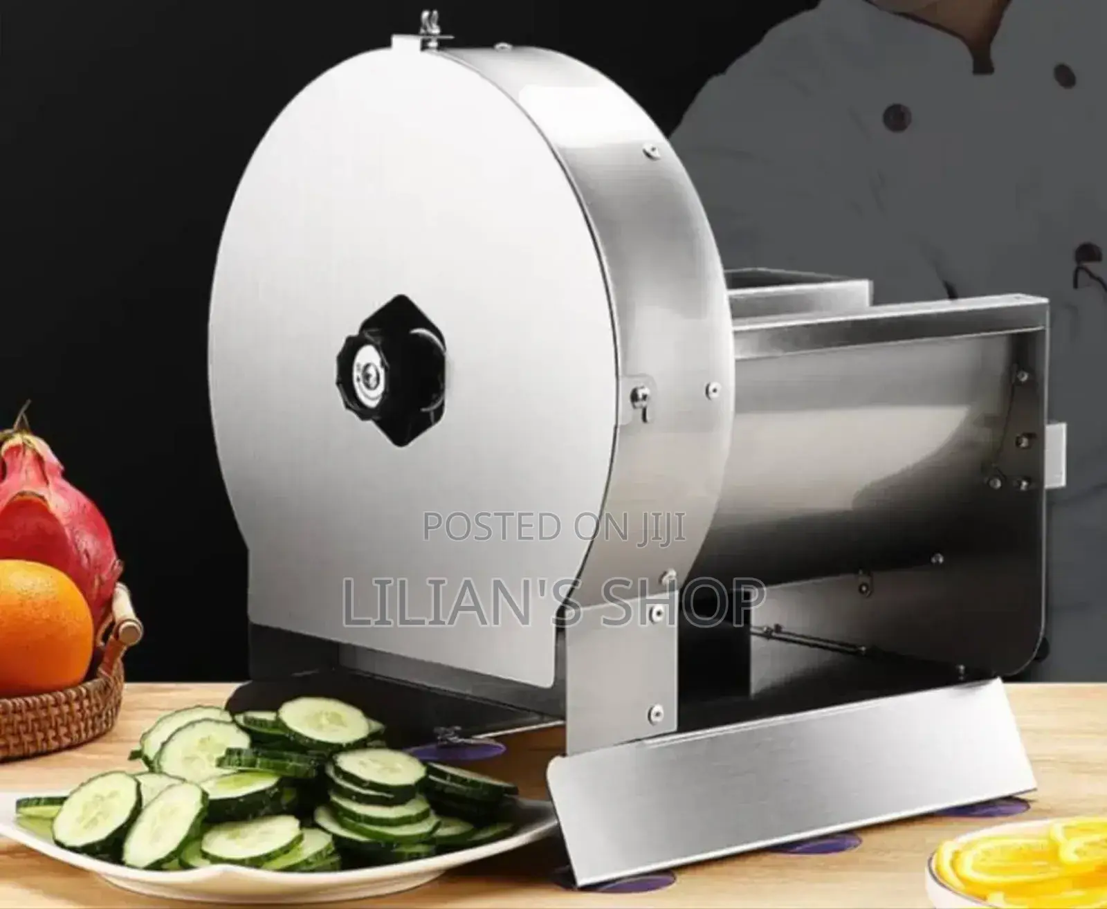 2in1(Manual and Electric) Commercial Vegetable Slicer
