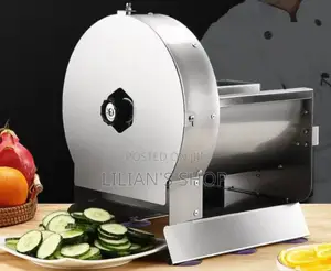2in1(Manual and Electric) Commercial Vegetable Slicer