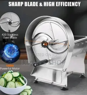 2in1(Manual and Electric) Commercial Vegetable Slicer