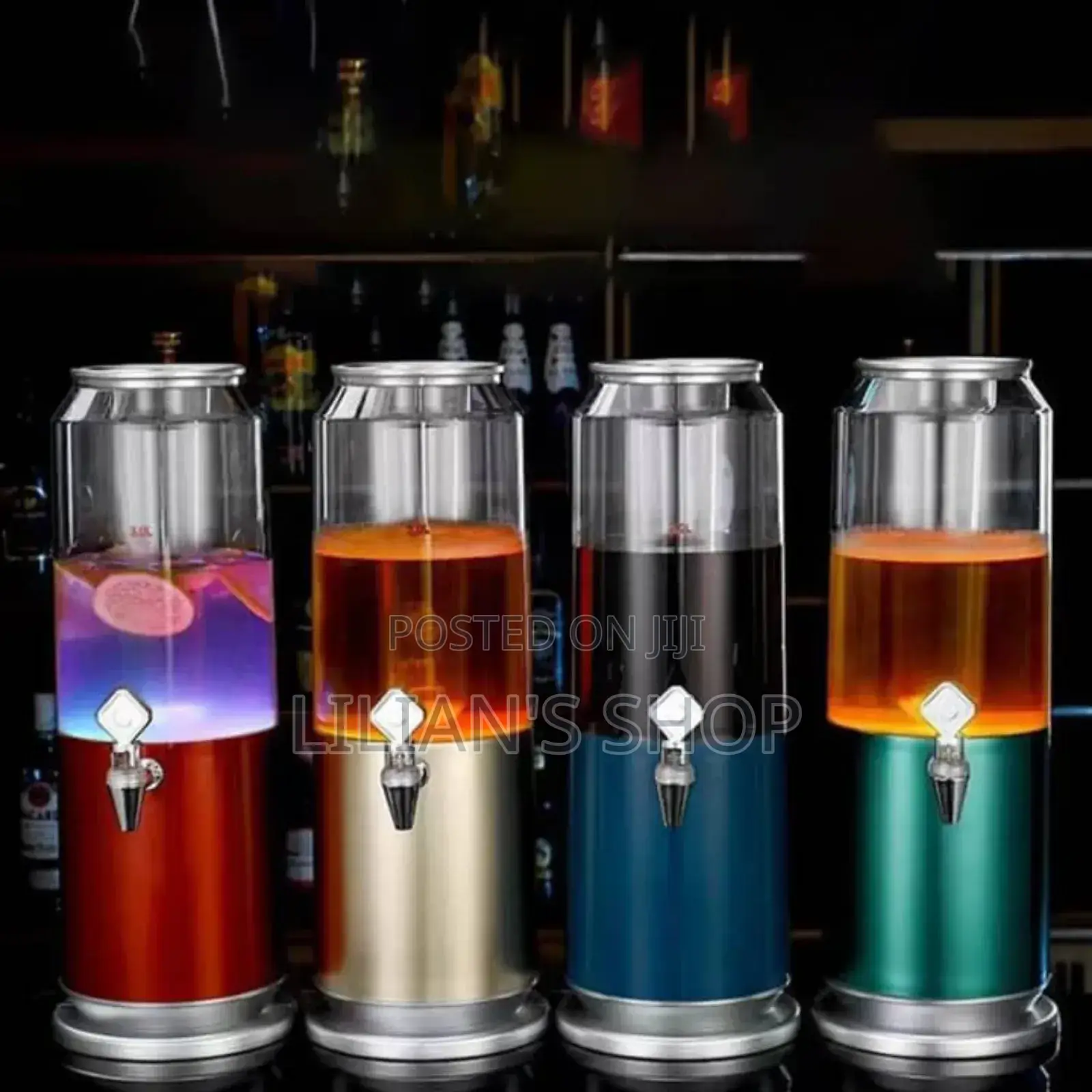 3l Led Rechargeable Beer Dispenser Tower