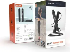 Porodo Lifestyle Smart Voice Jump Skip Rope