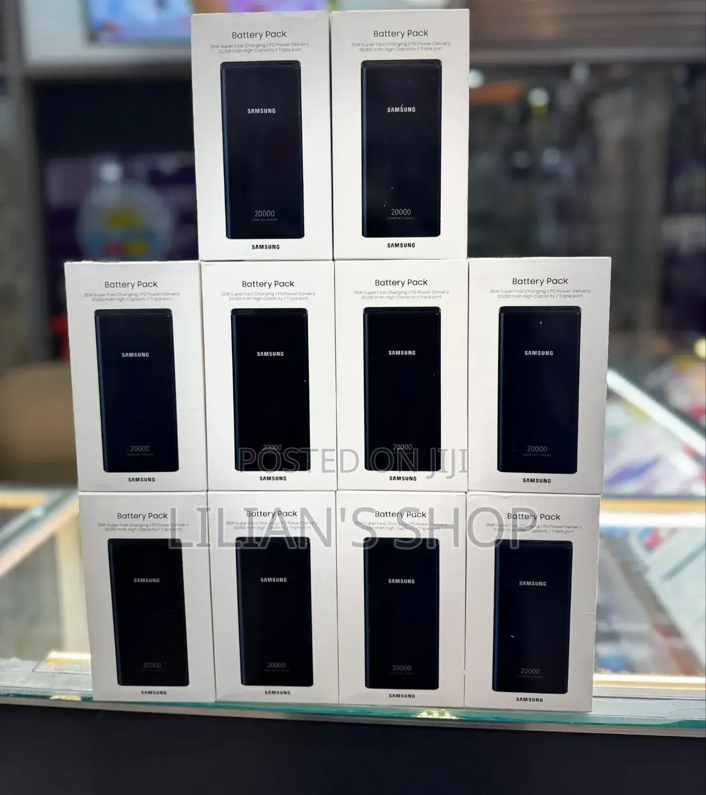 Samsung Battery Pack 20,000mah Black