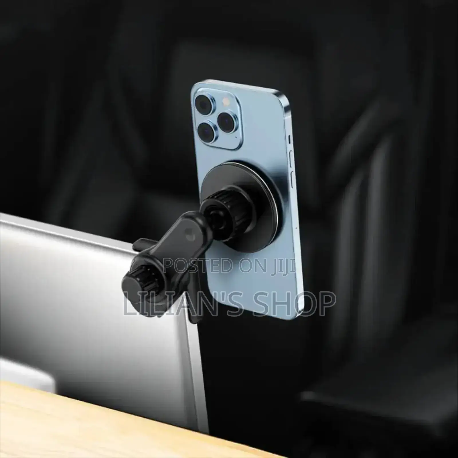 Porodo Magnetic Screen Mount - Black