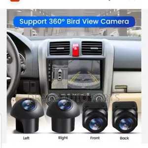 Android Radio With 360 View Cameras Support in All Car's