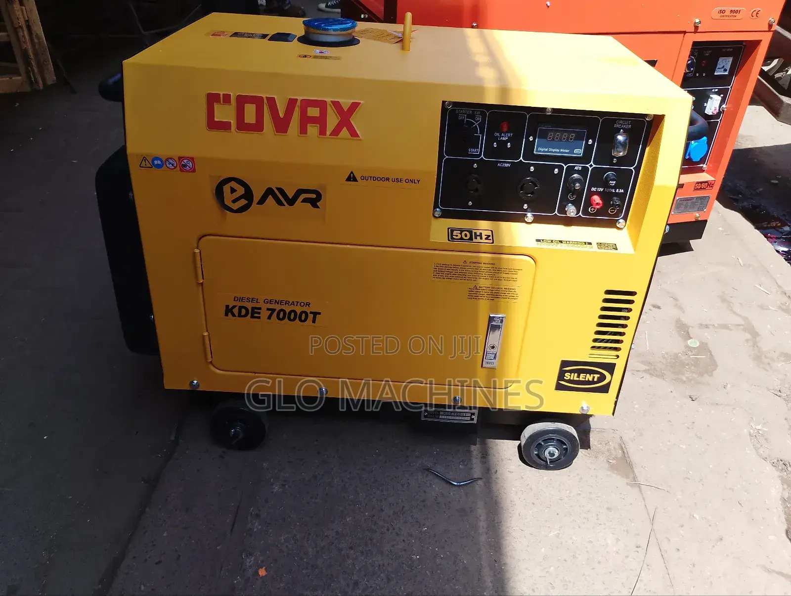 Covax 7kw Diesel Generator