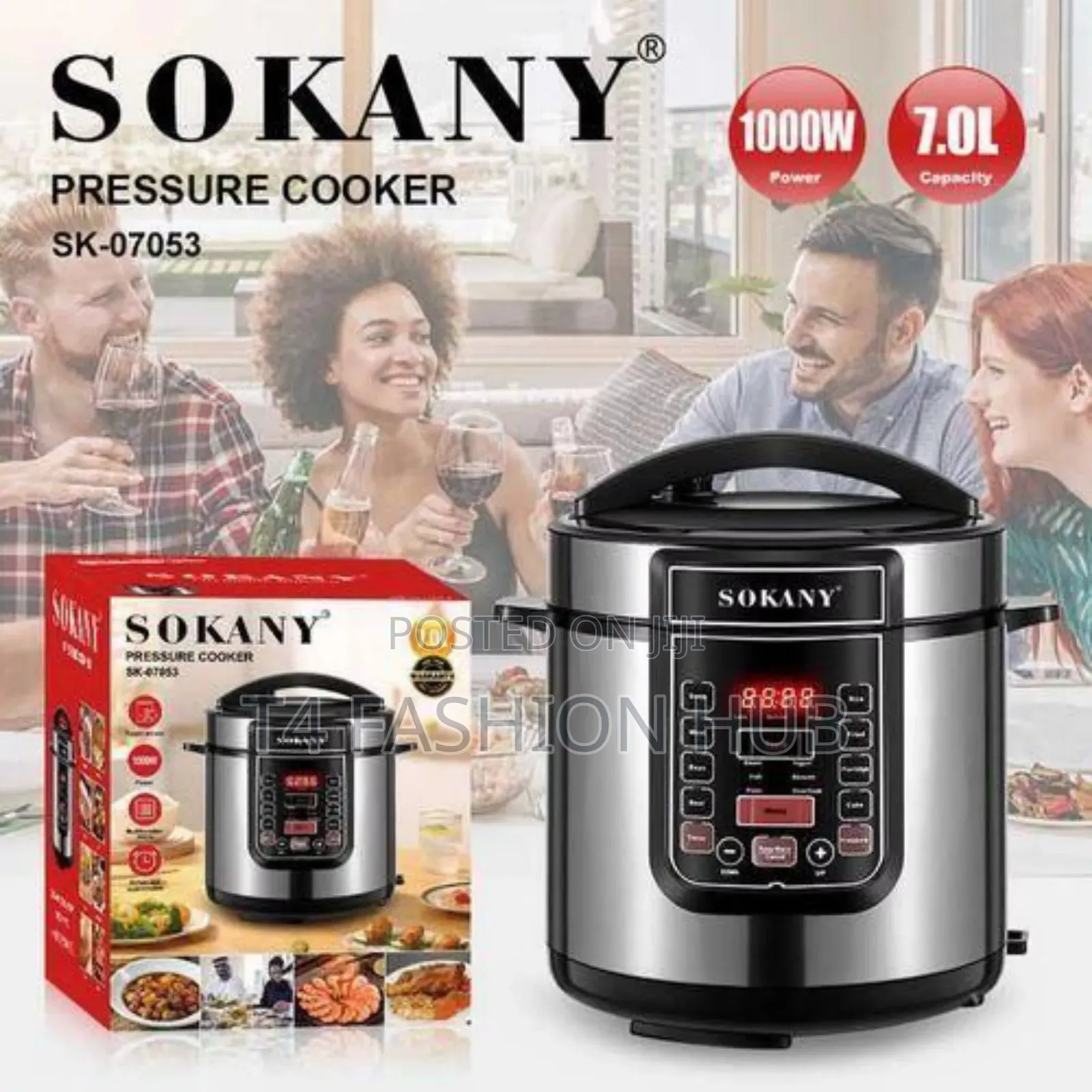 High Quality Electric Digital Pressure Cooker,1000w