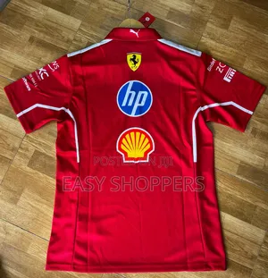 Scuderia Ferrari Hp 2025 Team Polo Shirt Formula 1 Jersey