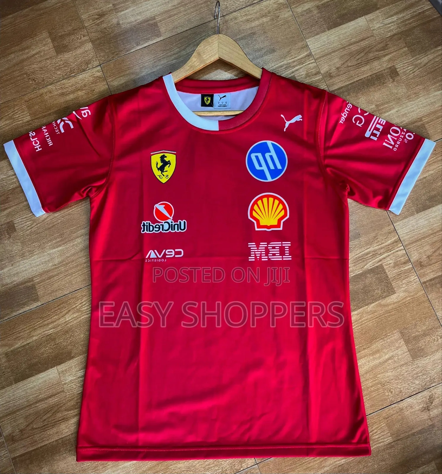 2025 Scuderia Ferrari F1 Team T-Shirt Original Jersey
