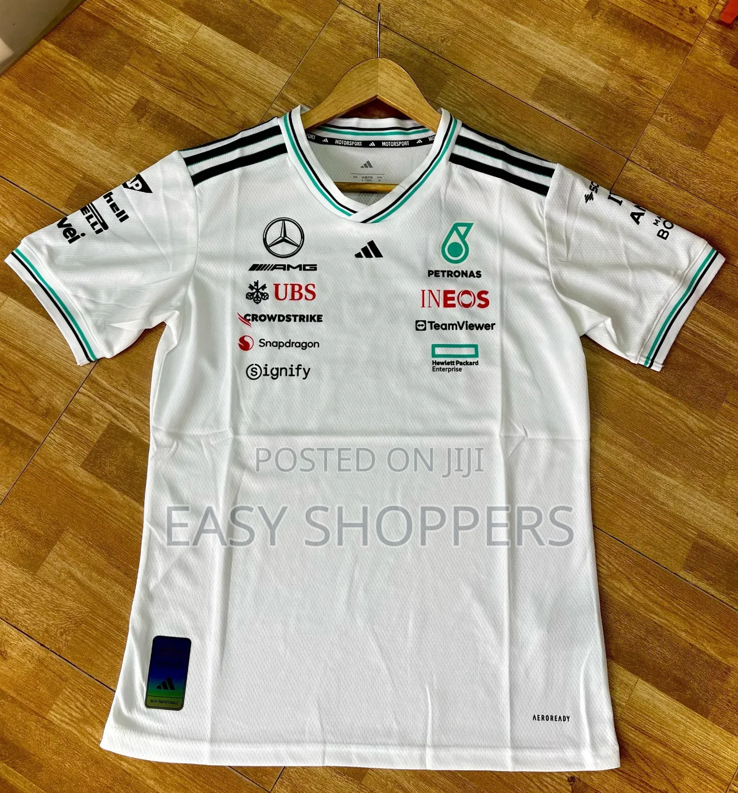 Mercedes-Amg Petronas F1 Team T-Shirt Original Jersey