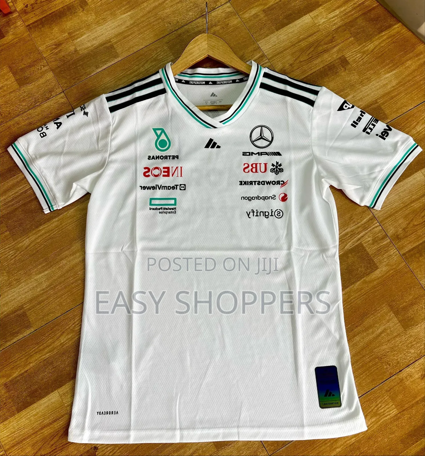 Mercedes-Amg Petronas F1 Team T-Shirt Original Jersey