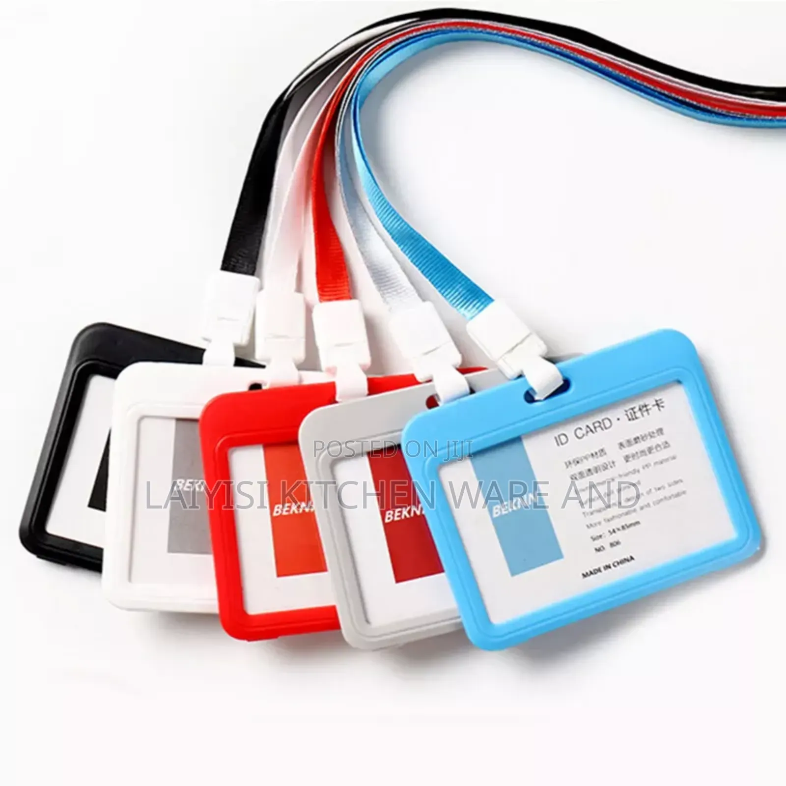 12pieces a Dozen of Id Card Holder Double Sided Transparant
