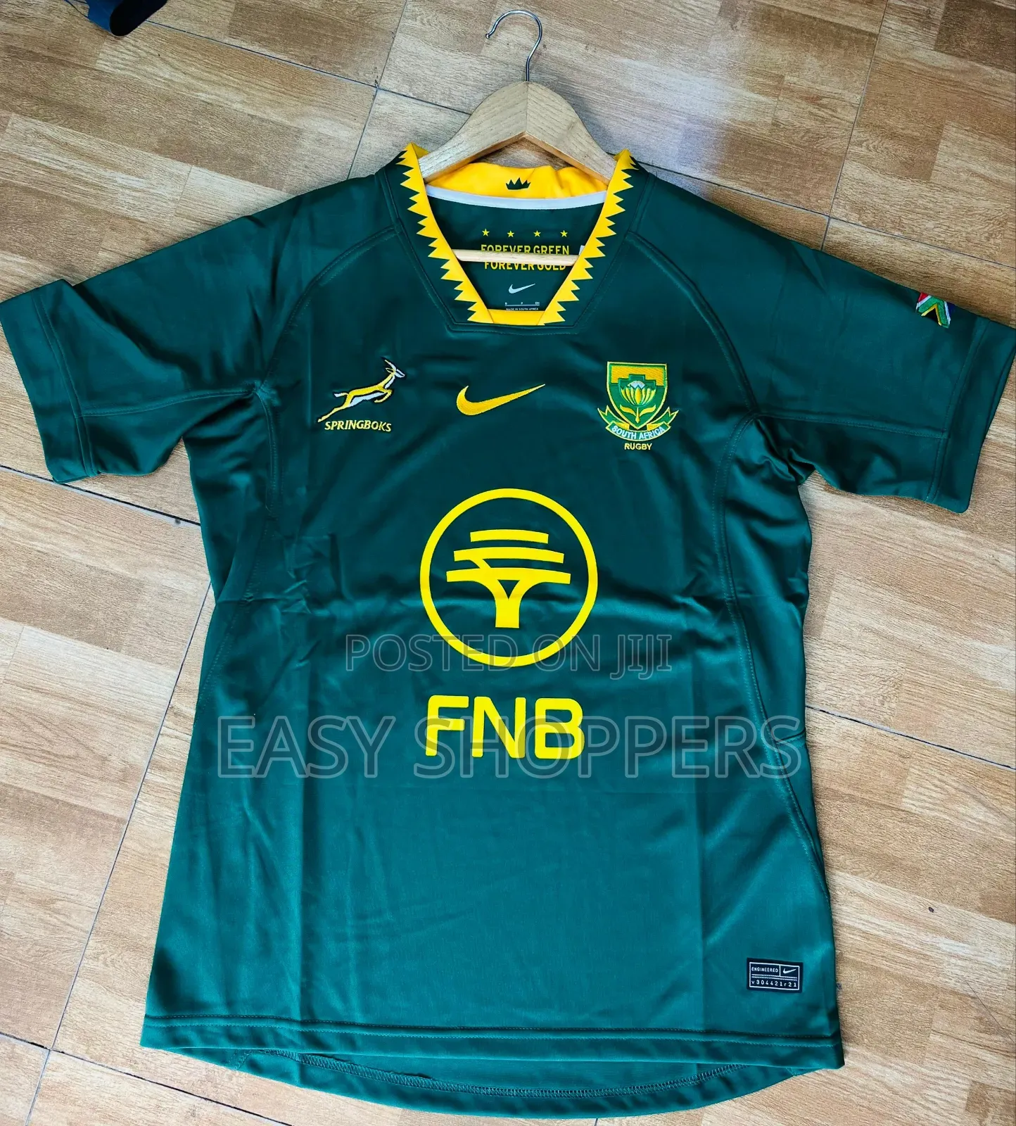 South Africa Springboks 2025/26 Stadium Home Rugby Jersey