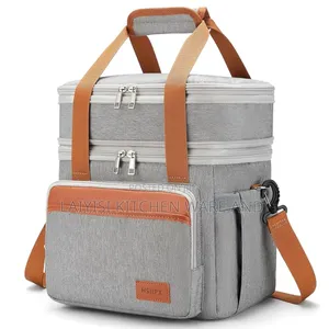 Lunch Bag, Shoulder Strap, Waterproof and Leak-Proof Office