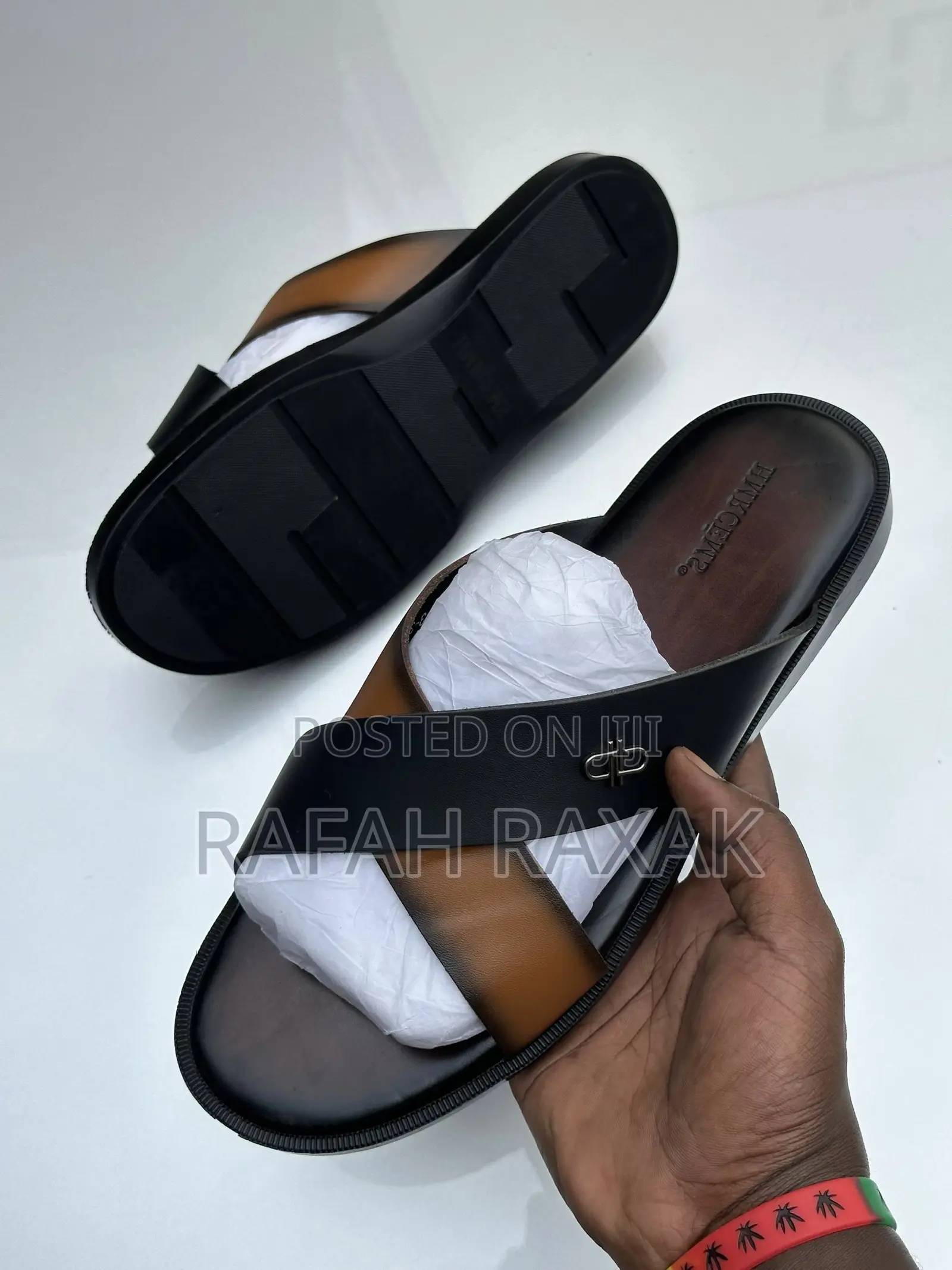 Men’S Super Classic Hermes Cross Sandals