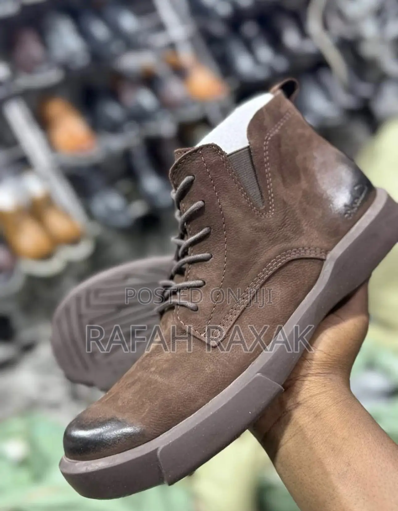 Original Men’S Coffee Brown Clarks Casual Boots