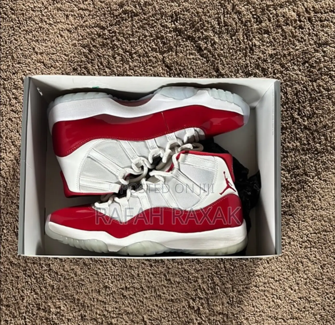 New Red/White Air Jordan 11 Retro “Cherry” Sneakers