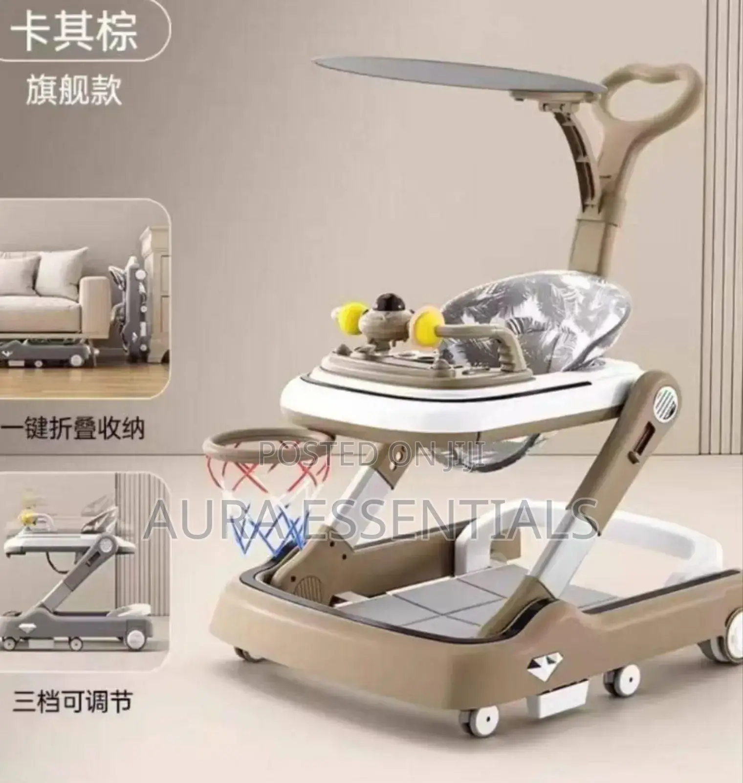 3in1 Multifunction Baby Walker(Walking Assistant)