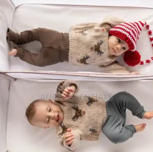 Twin Bassinet Fot Infant, Bedside Crib for 2 Babies