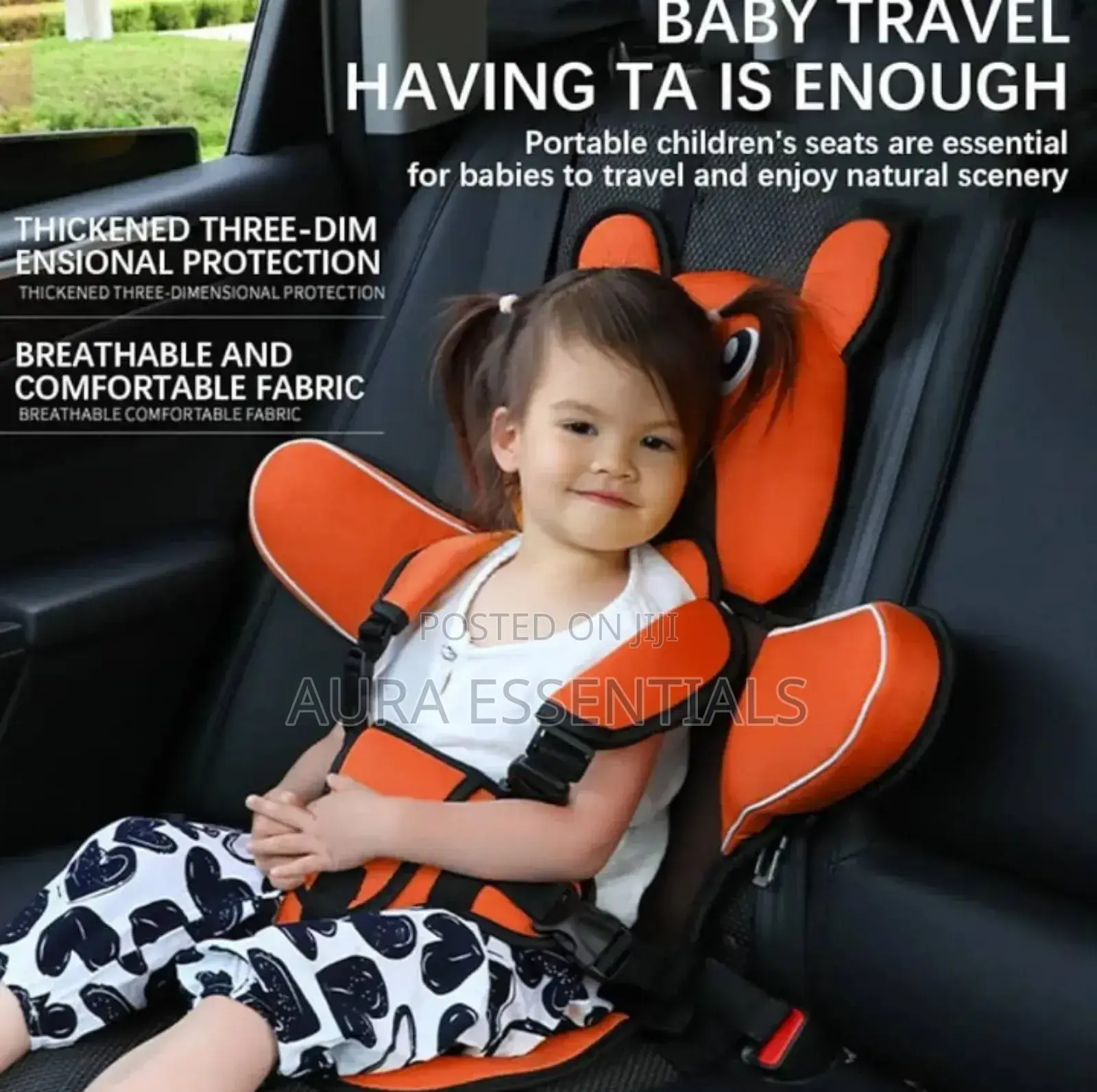 Nalacal Baby Portable Car Seat( Baby Car Seat Cushion)