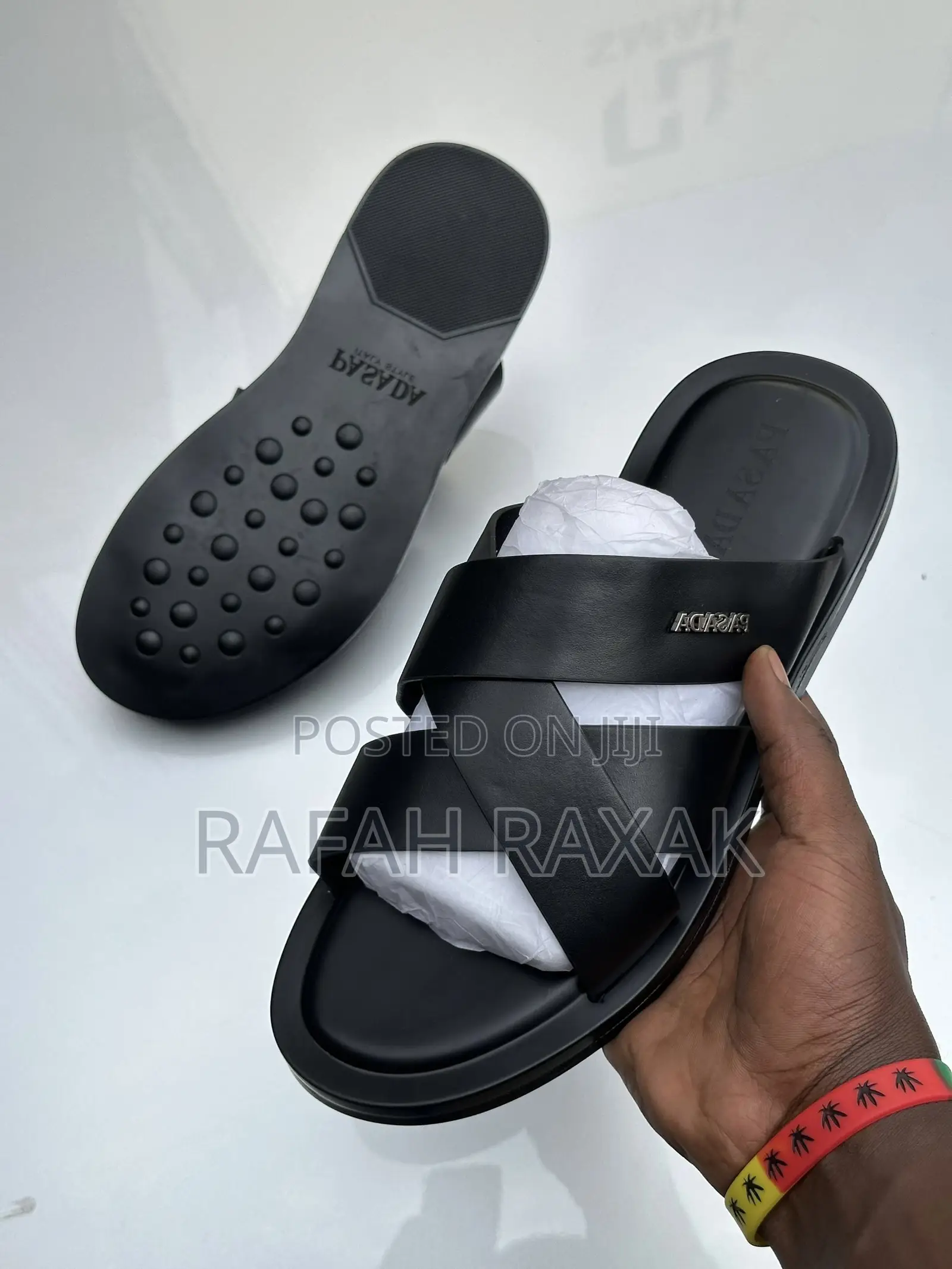 Original Men’S Classic Pasada Cross Strap Leather Sandals