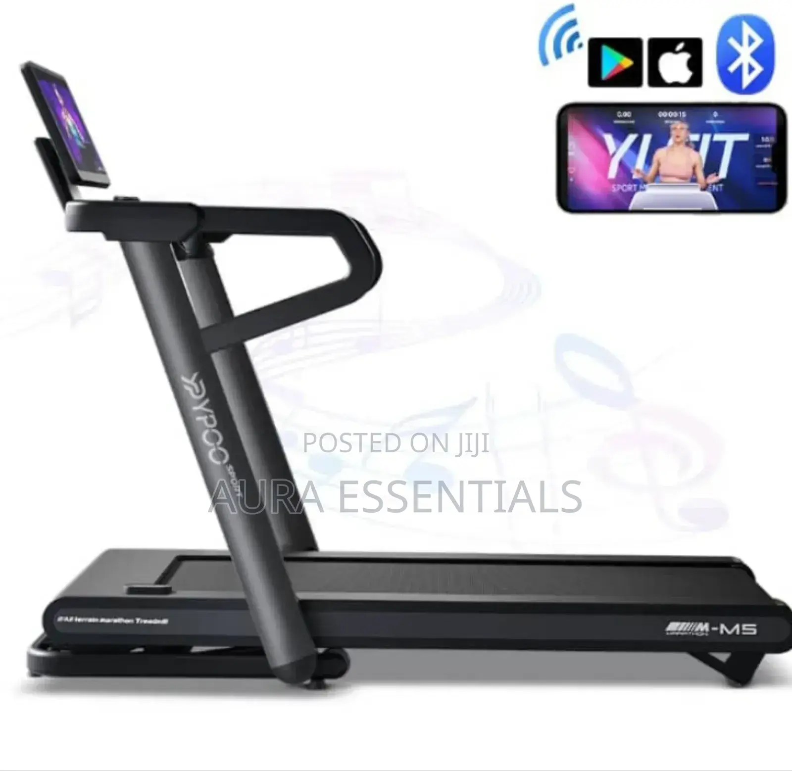 Euro Fitness Commercial High-End Treadmill