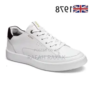 Original Men’S Triple White Ecco Smart Casual Leather Shoes