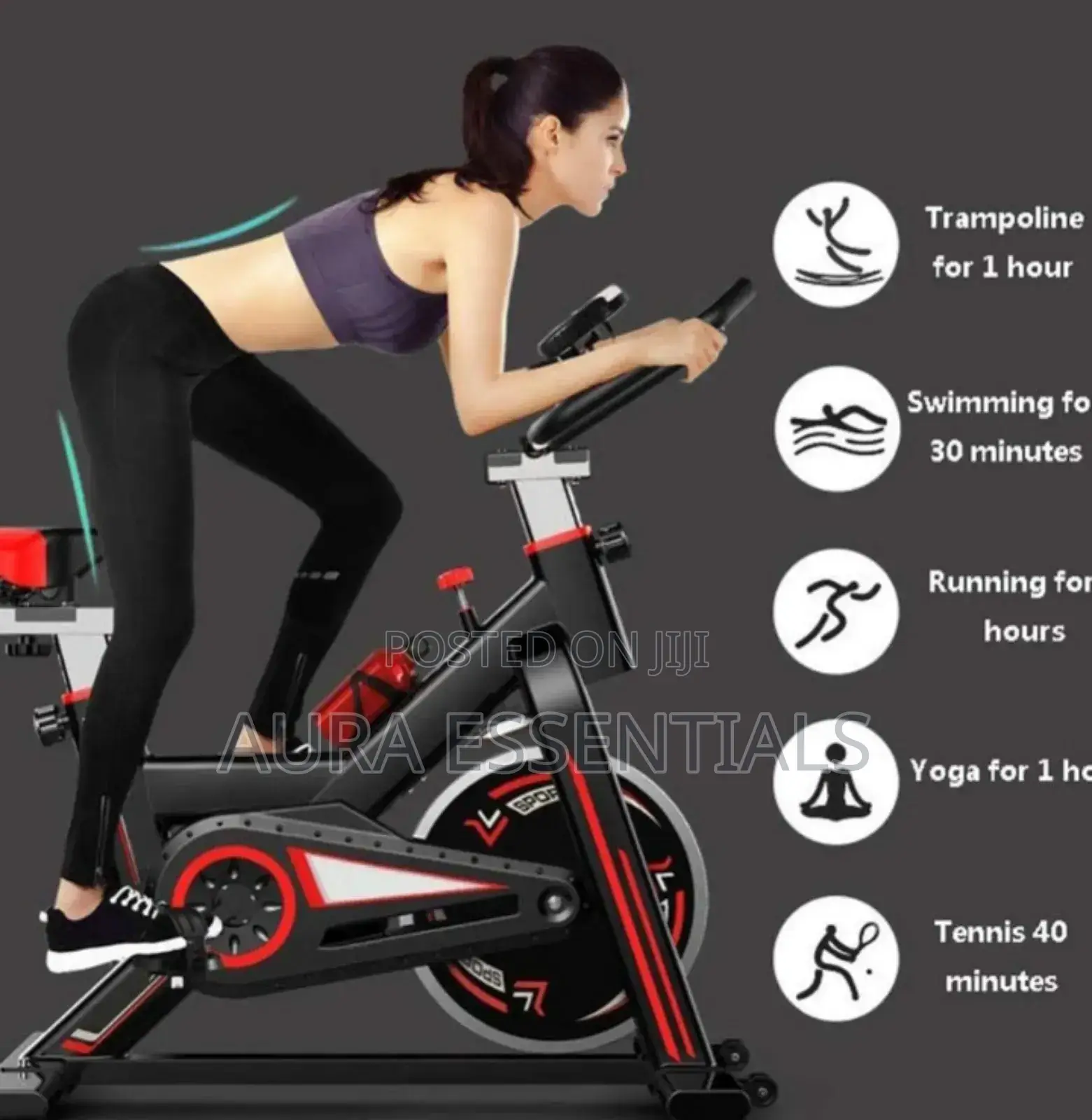 Indoor Cycling Exercise Bike.