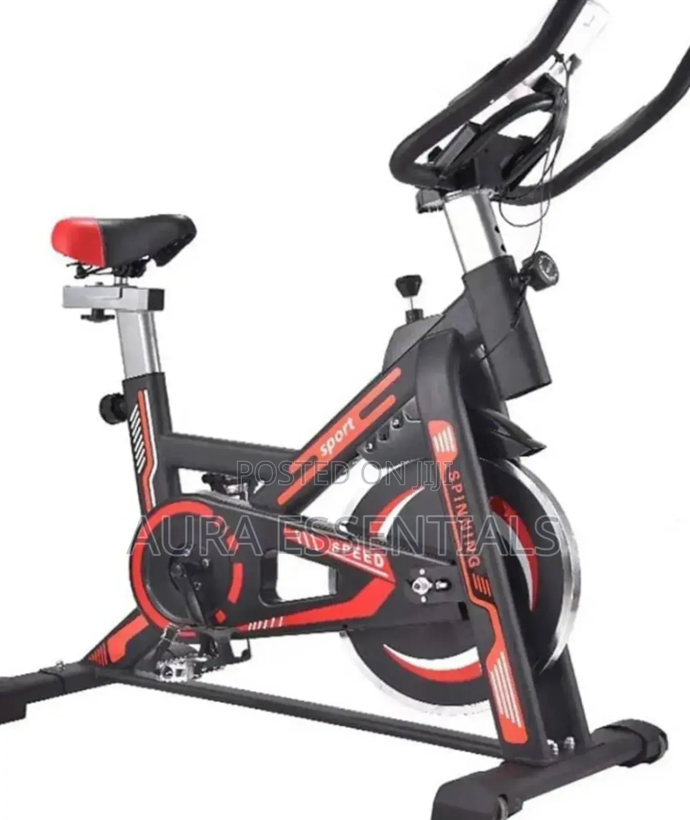 Studio Indoor Adjustable Spin Cardio Exercise Bike