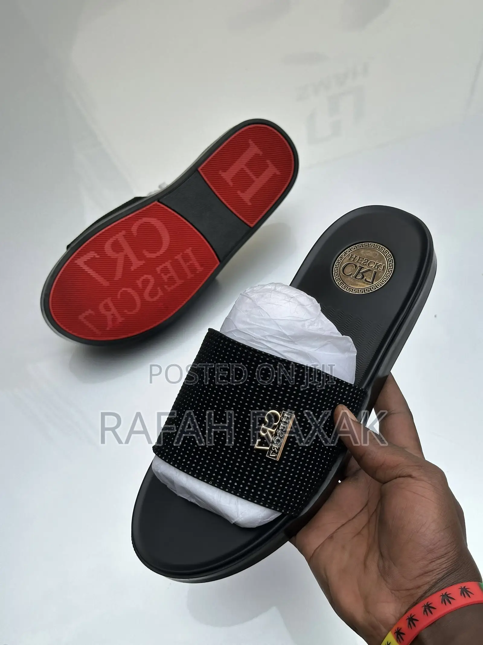 Original Men’S Super Classic Push In Hes Cr7 Sandals