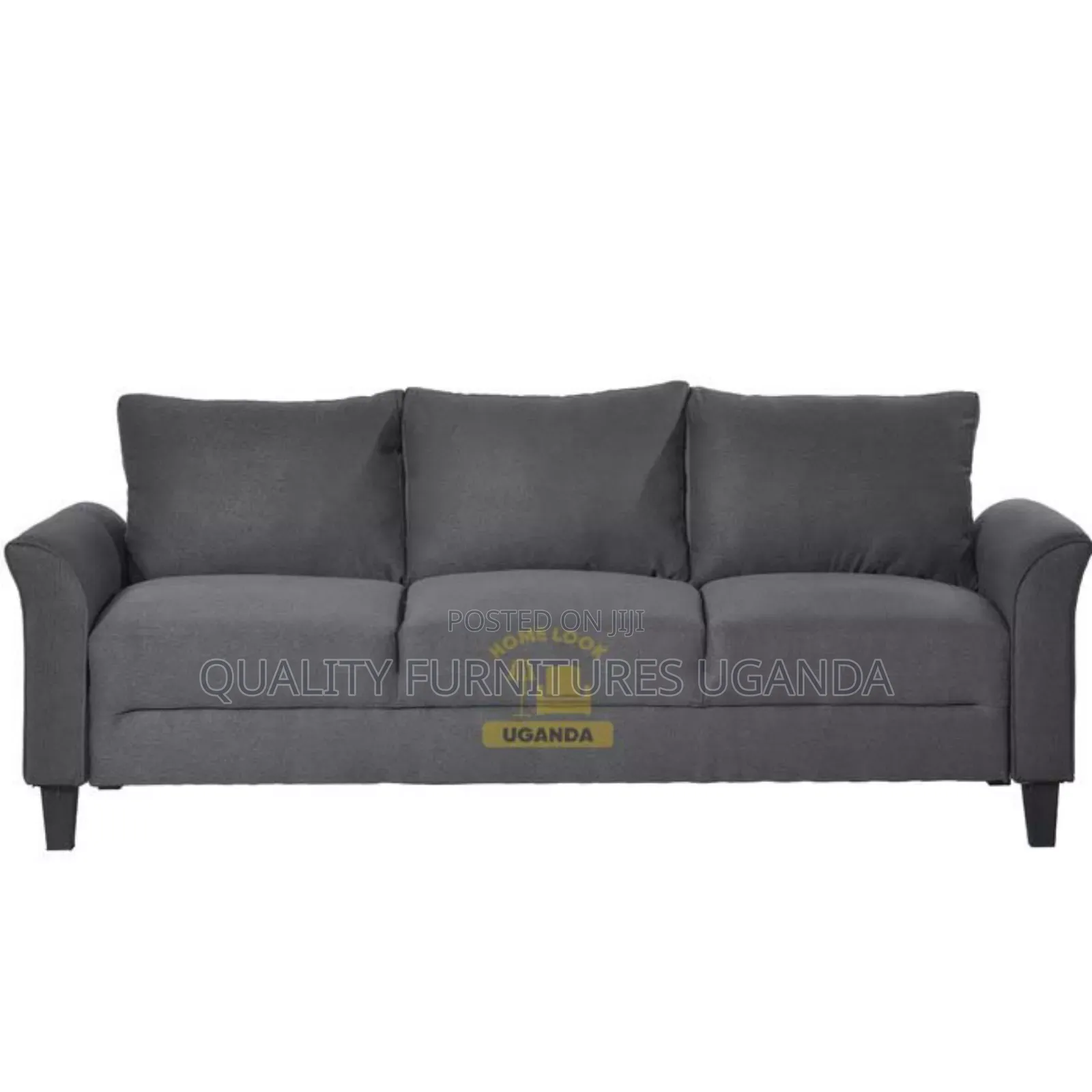 P Shaped Classic Fibre Couch