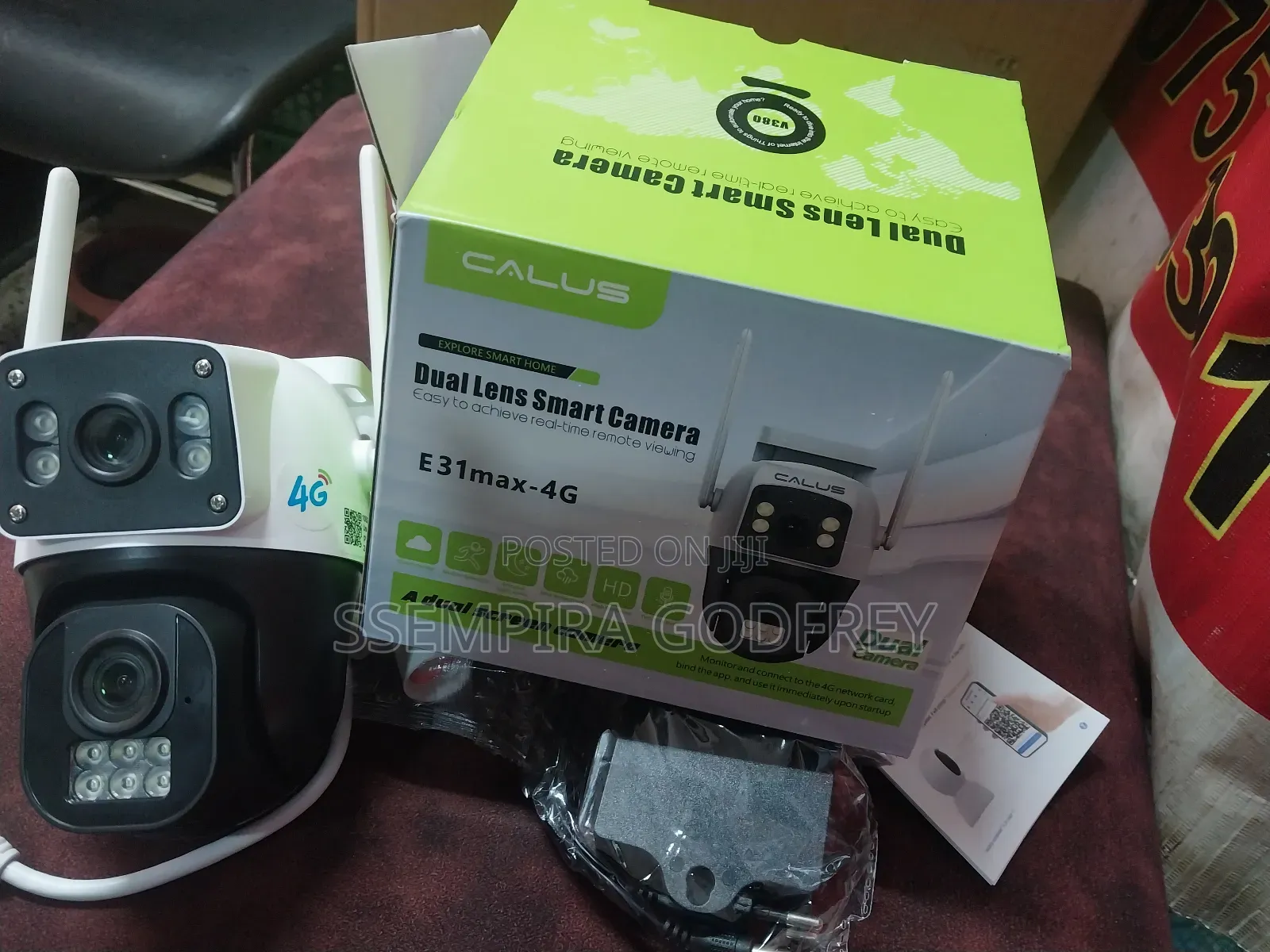 E31max 4g Waterproof Dual Camera