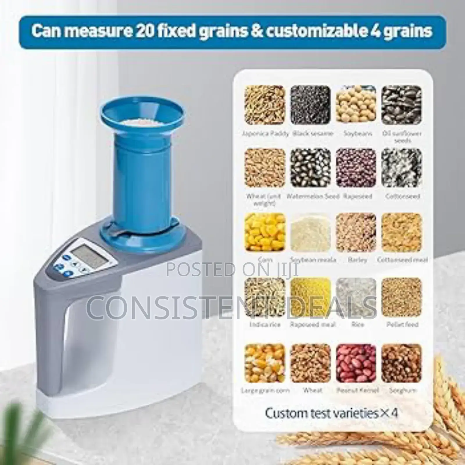 Smart Grain Moisture Meter