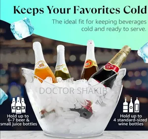Strong Large Ice Bucket for Parties
