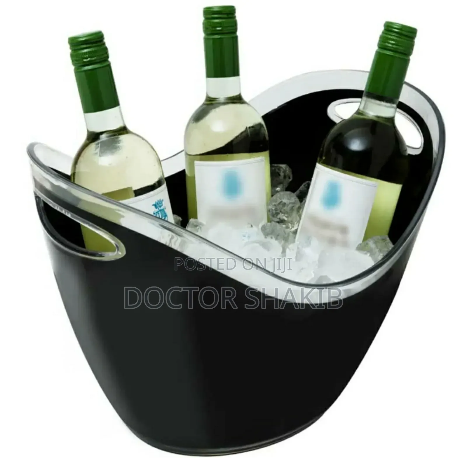 New Beaumont Plastic Wine Cooler Black 8ltrs