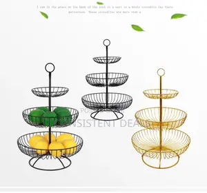 3 Tier Multifunctional Fruit Spice Basket