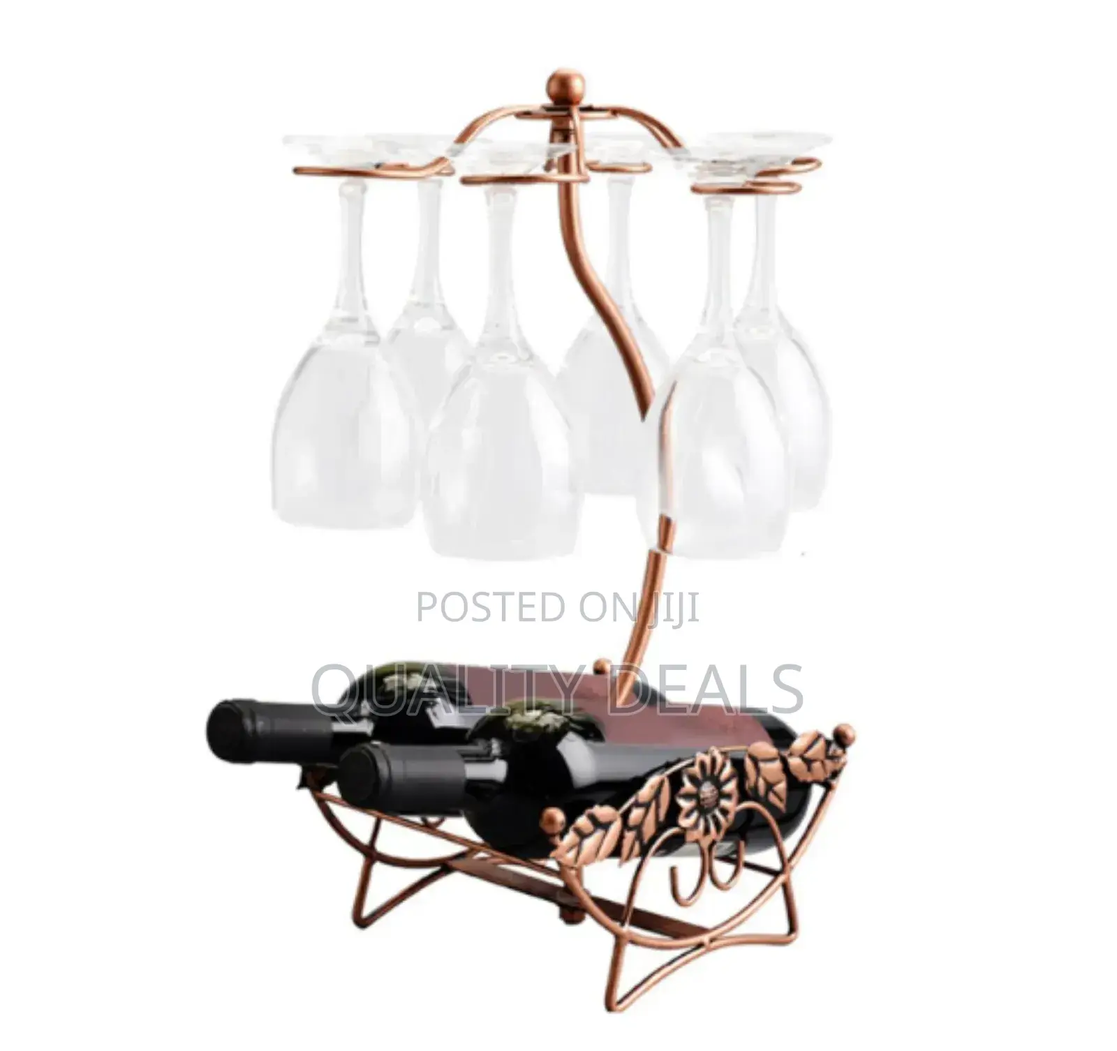 Lavish Craft Wine Glass Bottle Holder