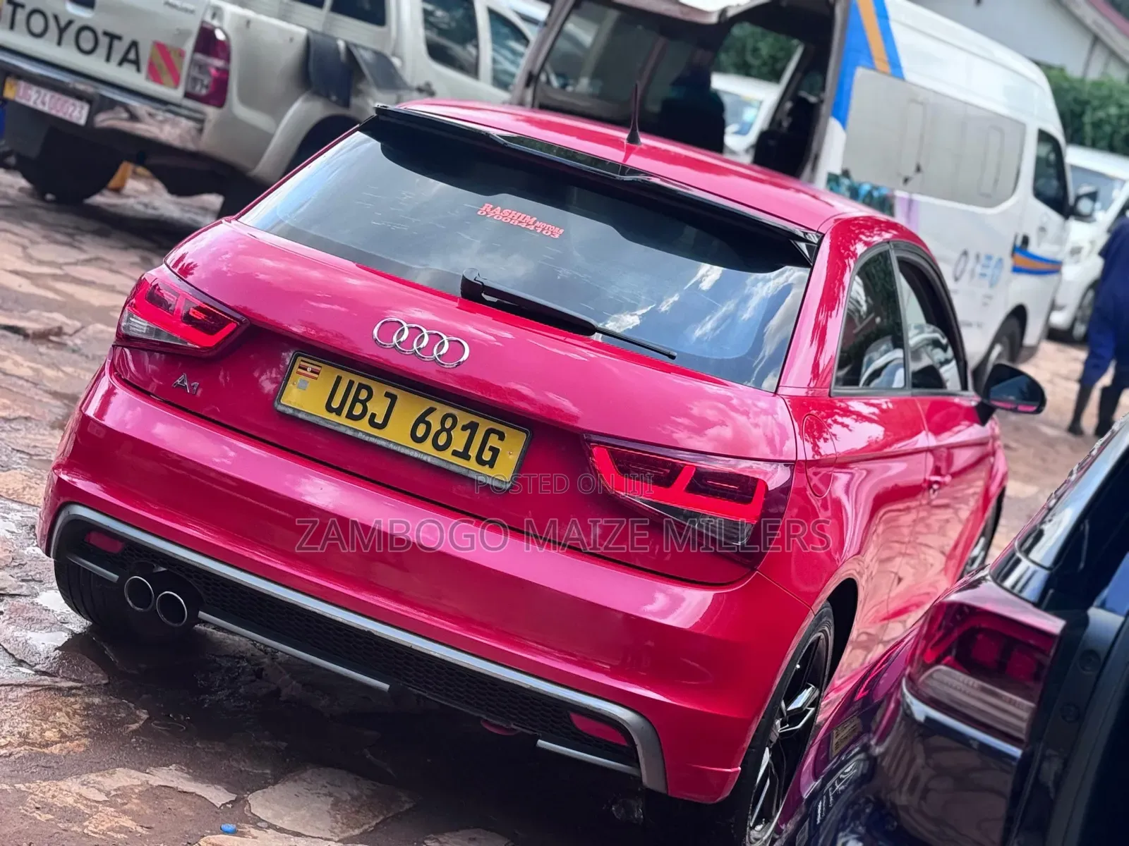 Audi A1 3dr 1.4 TFSI S tronic 2011 Red