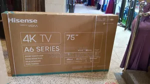 75inches Smart Hisence Tv Powered by Vidaa